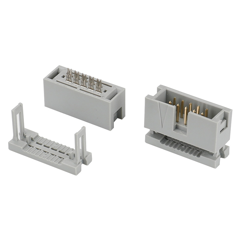 2.54压排简牛-26P-无耳-二件式-(2)