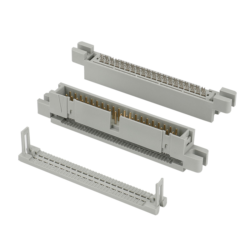 2.54压排简牛-40P-有耳-二件式