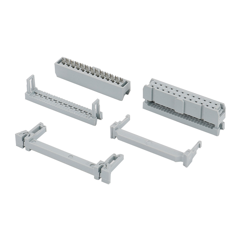 灰FC--IDC-24P-全镍--三件式-蝴蝶扣