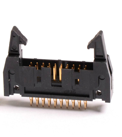 2.54mm 压接式 免焊式牛角 长短耳扣