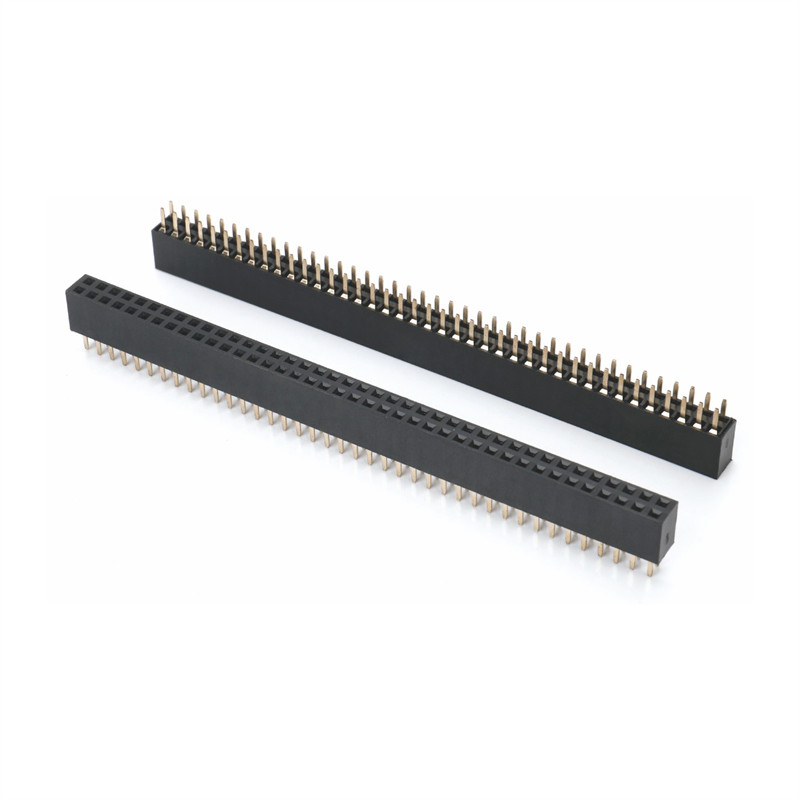 2.0mm双排180度排母