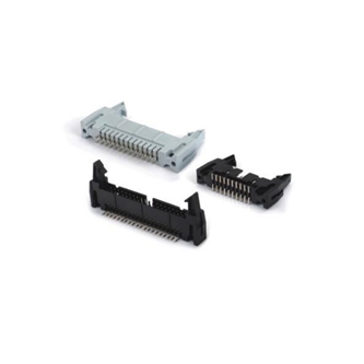 2.54间距SMT90.180度牛角黑色白色