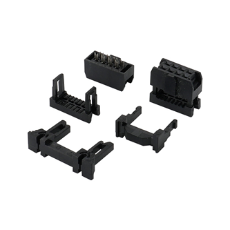 FC--IDC-10P-全镍--三件式-蝴蝶扣