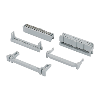 灰FC--IDC-24P-全镍--三件式-蝴蝶扣